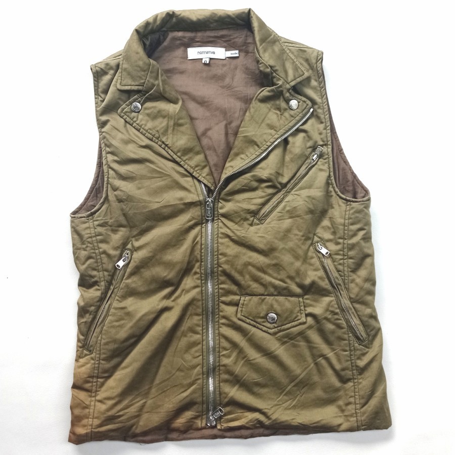 rompi nonnative japan rider satin vest SS 2011 wtaps sacai doublet cdg