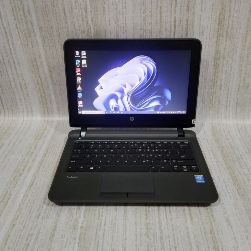 Laptop Hp Probook 11 G1 Core i3 Gen 5 Ram 8 Gb HDD 500 GB Windows 10 Pro