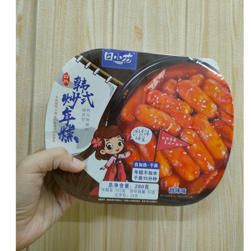 

Tteokbokki korean rice cake 280g