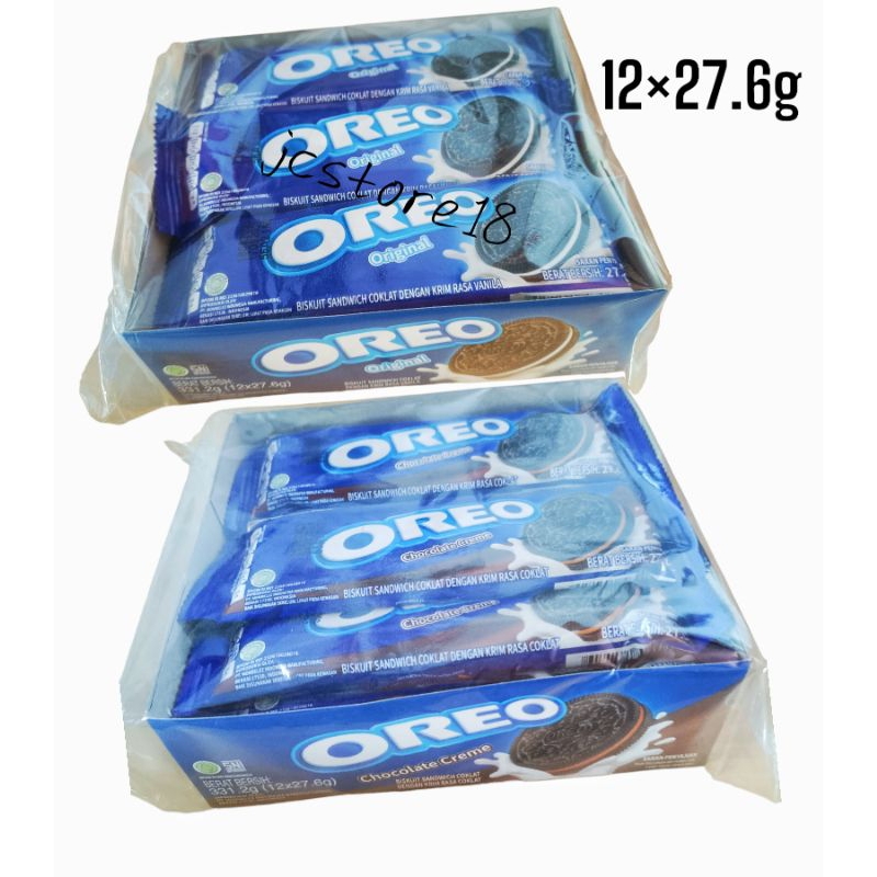 

[1 BOX] OREO Biskuit Sandwich (12×27.6g)