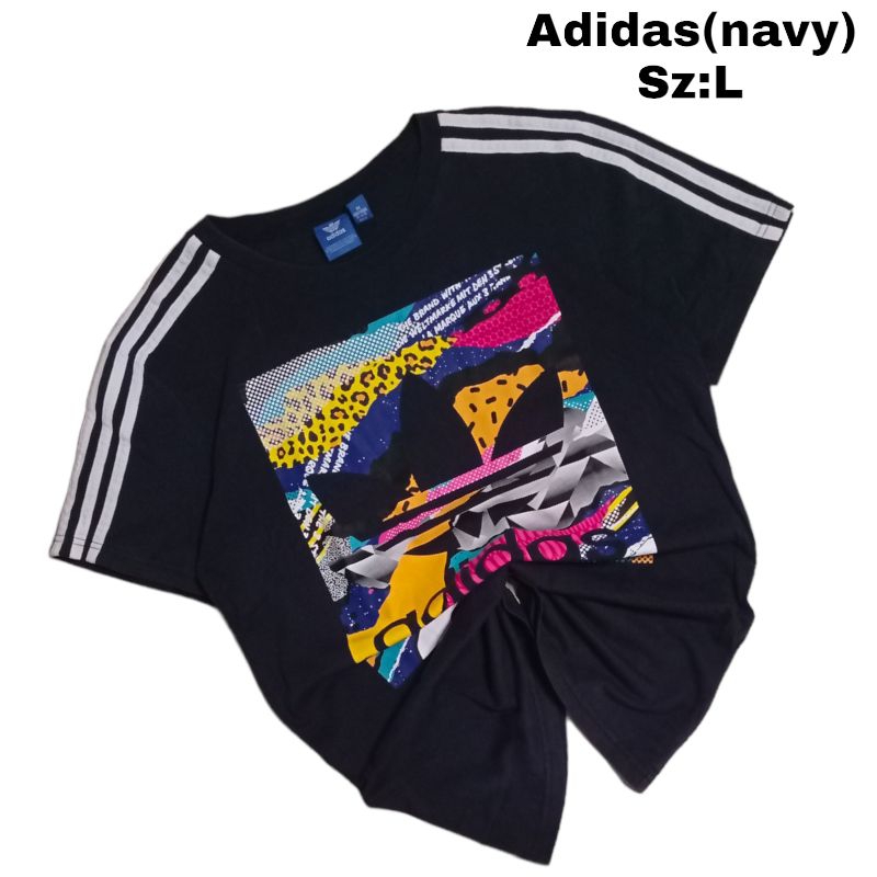 Kaos oblong brand Adidas original