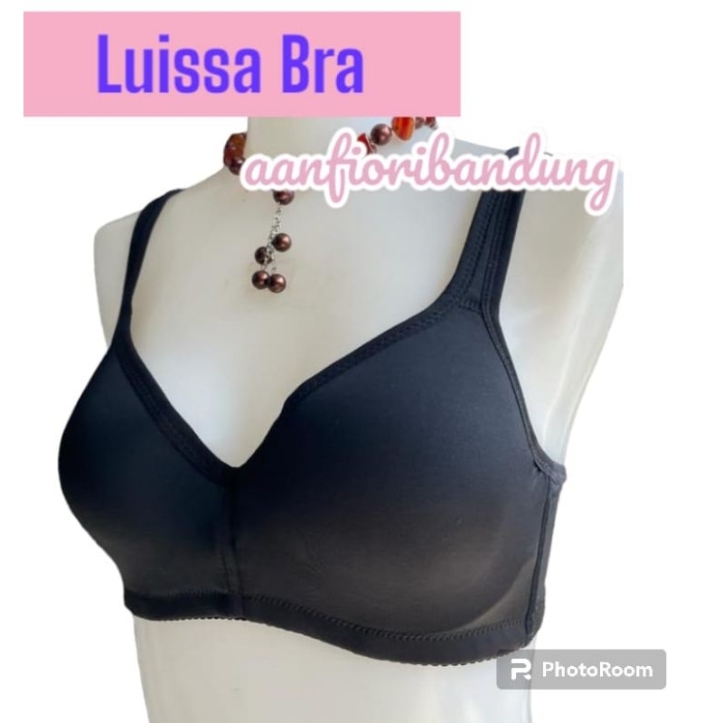 PROMO - FIORI Bra LUISSA 34B | Bra Tanpa Kawat Tanpa Busa | Busa Cetak Tipis Kait 2