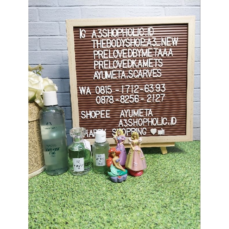 THE BODY SHOP WHITE MUSK LEAU COLLECTION / WHITE MUSK LEAU THE BODY SHOP ORIGINAL