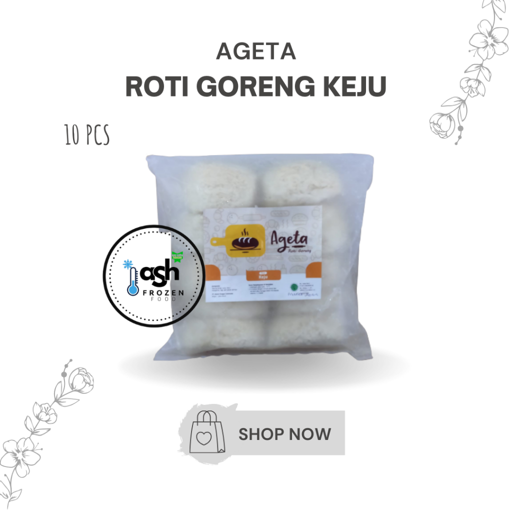 

AGETA ROTI GORENG ISI KEJU 10 PCS