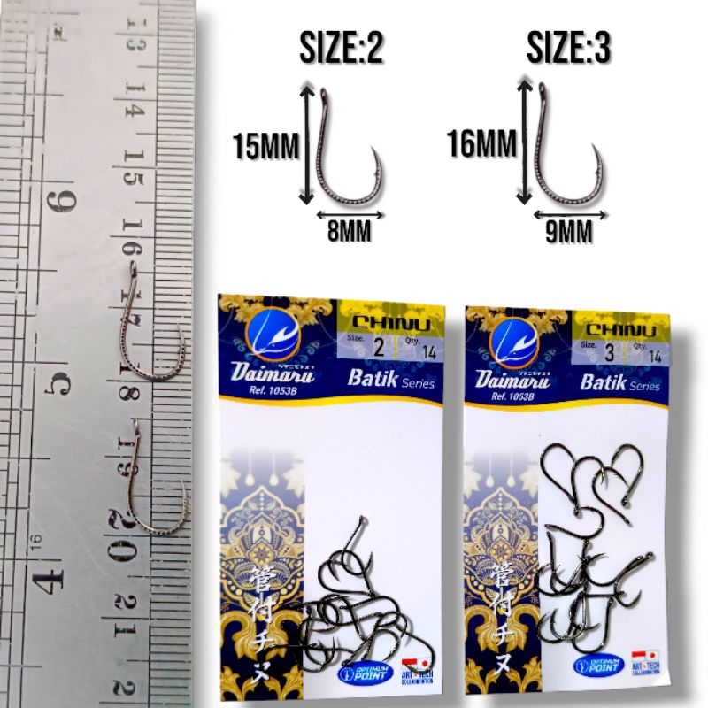 KAIL PANCING DAIMARU BATIK SERIES CHINU