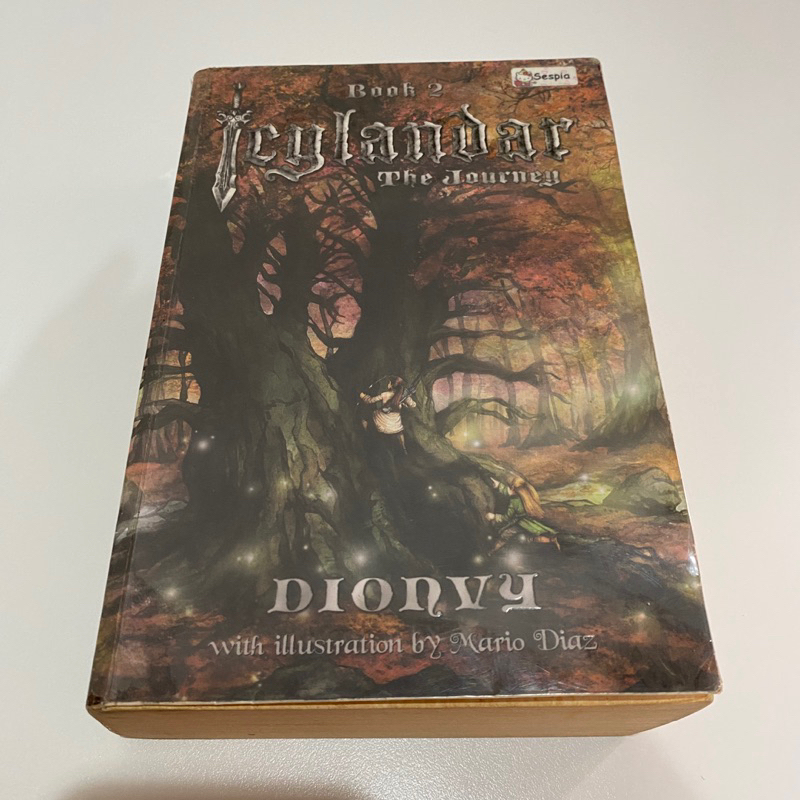 Novel Preloved / Buku Bekas: ICYLANDAR #2 THE JOURNEY by DIONVY