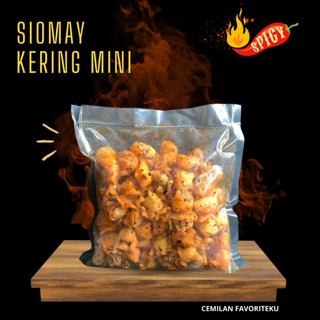 

siomay kering mini pedas daun jeruk 500gr