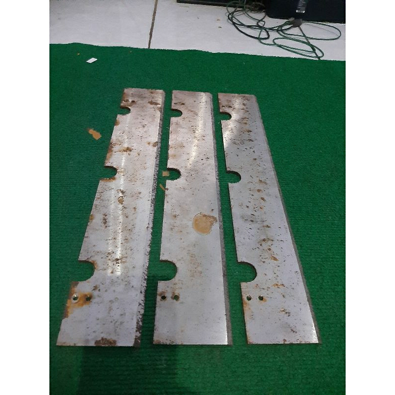 Pisau Planer Bekas Baja HSS | Baja Putih Pisau Mesin Cacah