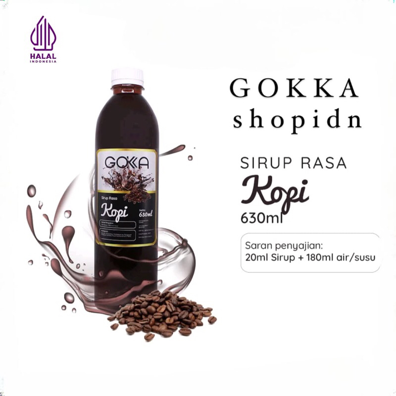 

Sirup Gokka Kopi 630ML - Gokka Syrup Coffee 630ML [GOKKA SYRUP 630ML]