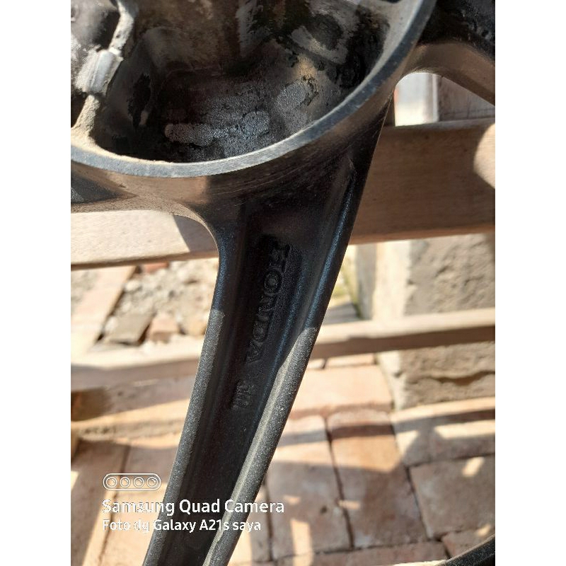 Velg pelek racing roda honda supra X 125 DD Doble Disk, Supra X fi injeksi Original Copotan