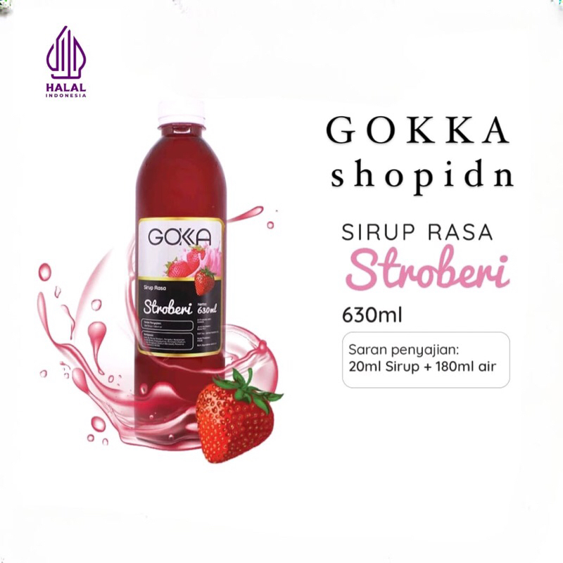 

Sirup Gokka Stroberi 630ML - Gokka Syrup Strawberry 630ML [GOKKA SYRUP 630ML]