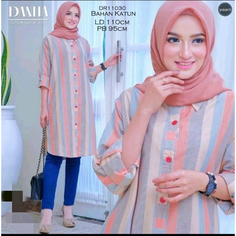 Tunik salur jumbo salur saku