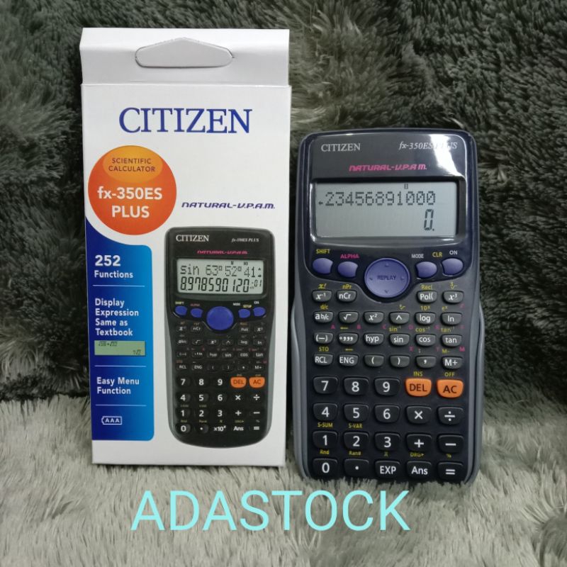 

kalkulator scientific kalkulator ilmiah citizen fx 350esplus