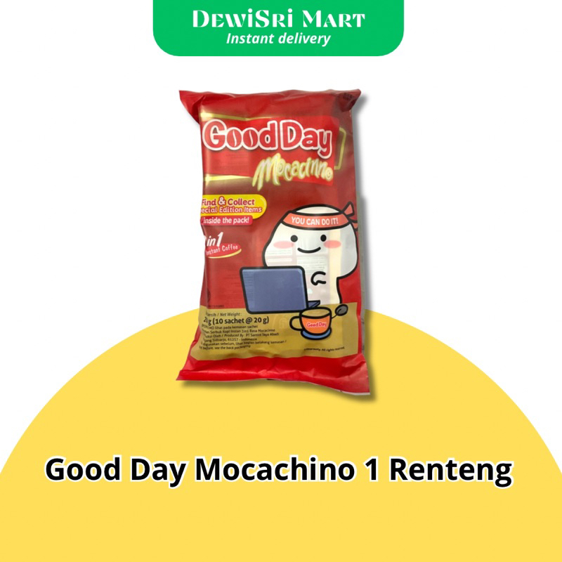 

Kopi Good Day Mocachino 1 Renteng - Dewi Sri Mart