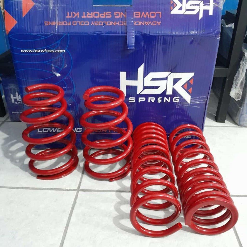 spring coil / per ceper mobil innova bensin lowerig kit hsr red