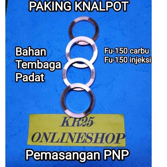 Paking Knalpot Asbes Knalpot Tembaga Satria Fu 150