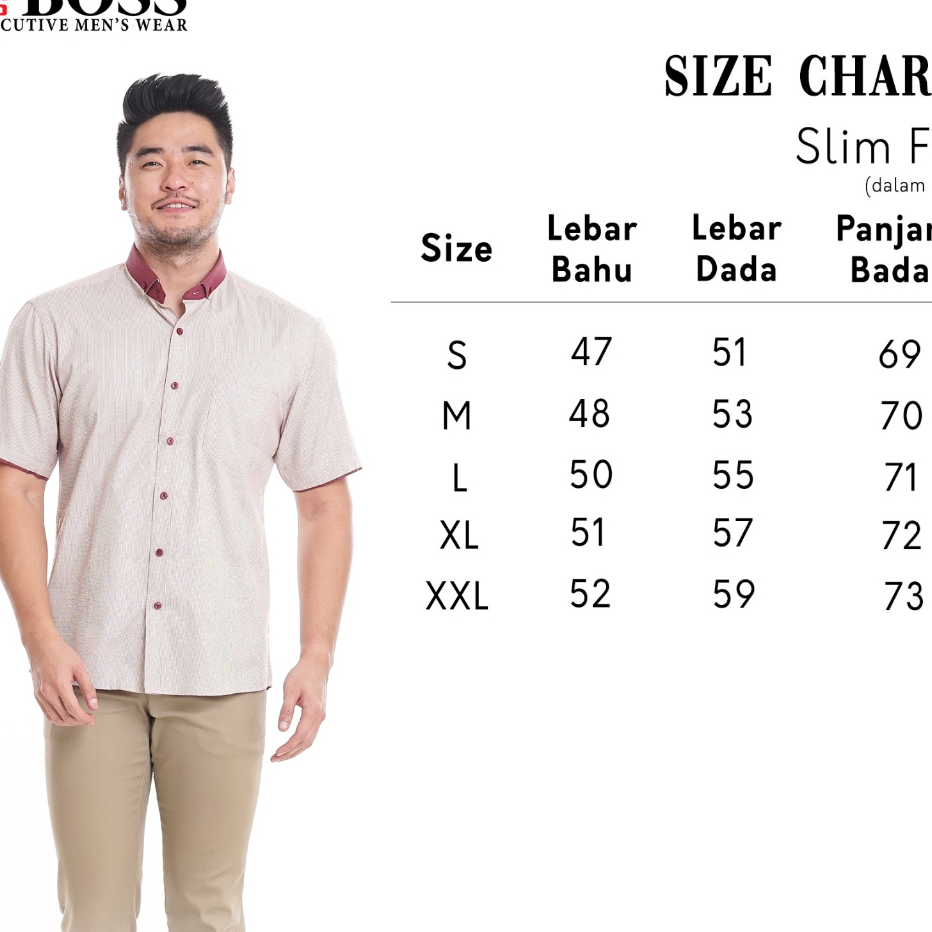 Terjamin BOSS Kemeja Polos Pria Lengan Panjang Hitam.