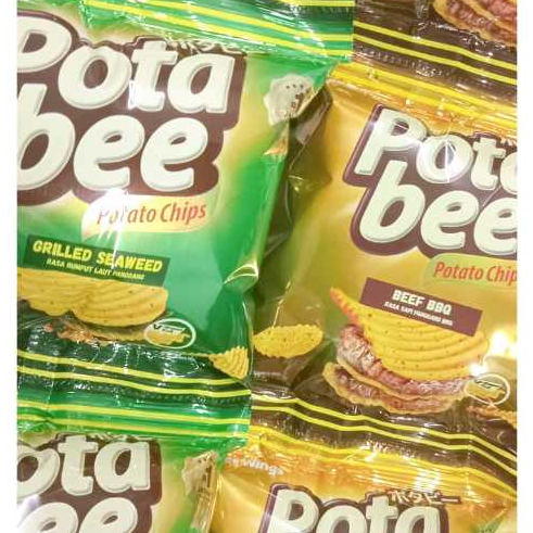 

Pota Bee Potato Chips Potabee Snack Kentang | Pilih Varian Rasa