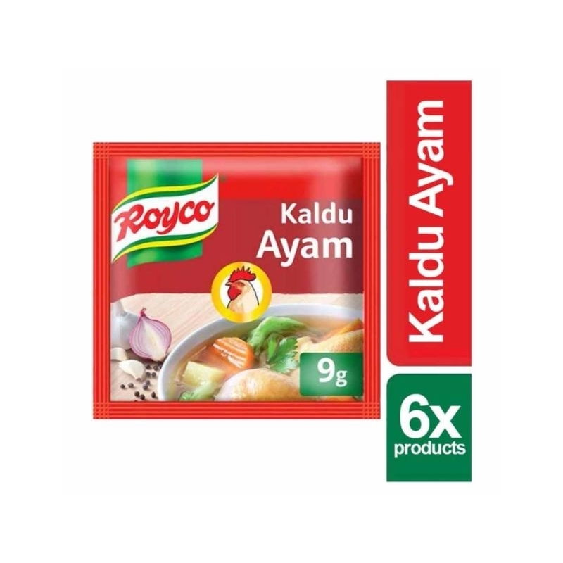 

Royco Bumbu Pelezat Serbaguna Ayam 6x9 gram