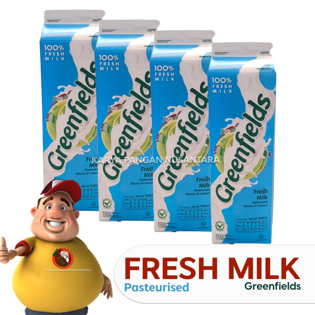 

GREENFIELDS FRESH MILK GREENFIELD SUSU SAPI SEGAR SUSU GREENFIELDS