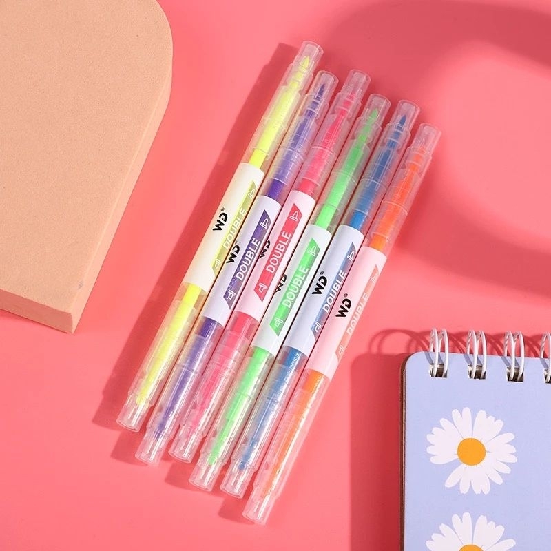 

Stabillo Stabillo Pastel Lucu warna warni 1 set Highlighter Spidol Warna Bolpoin Pulpen Pena