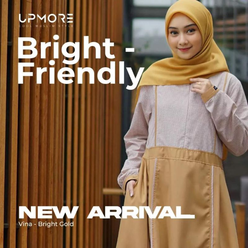 Vina Brigh gold Upmore