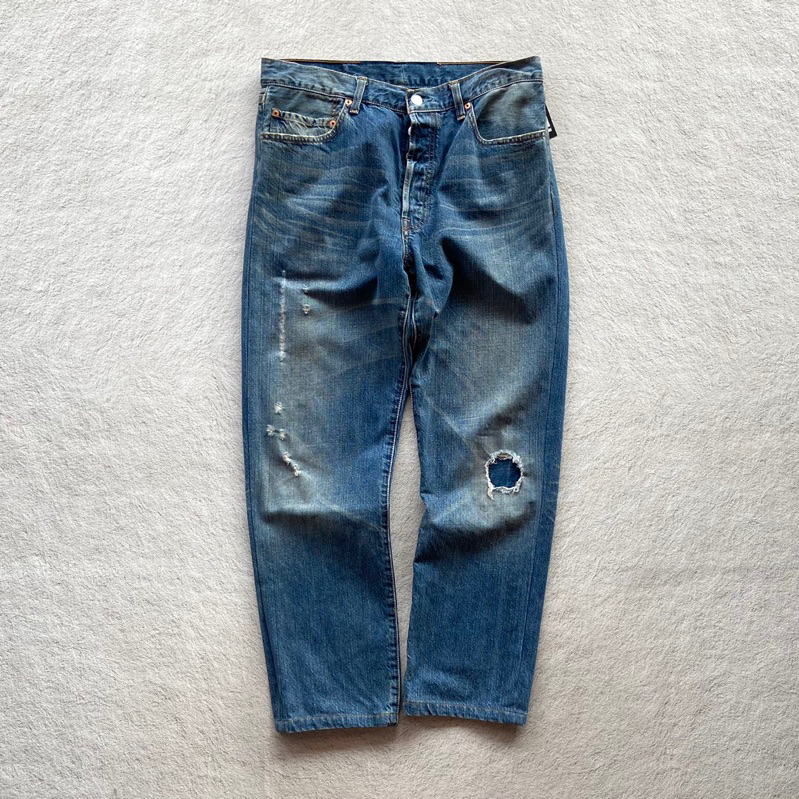 LONGPANT JEANS LEVIS 501 RIPPED SECOND BRAND