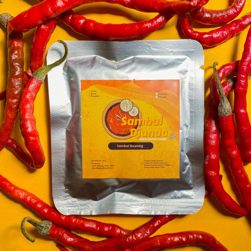 

Sambal Djanda Sachet - Sambal Bawang