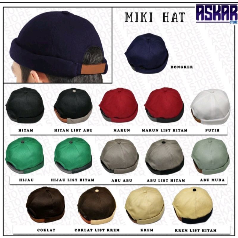 peci mikihat topi uas