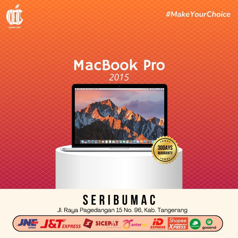 Macbook Pro 13inch i5||i7 2015 Second Original.