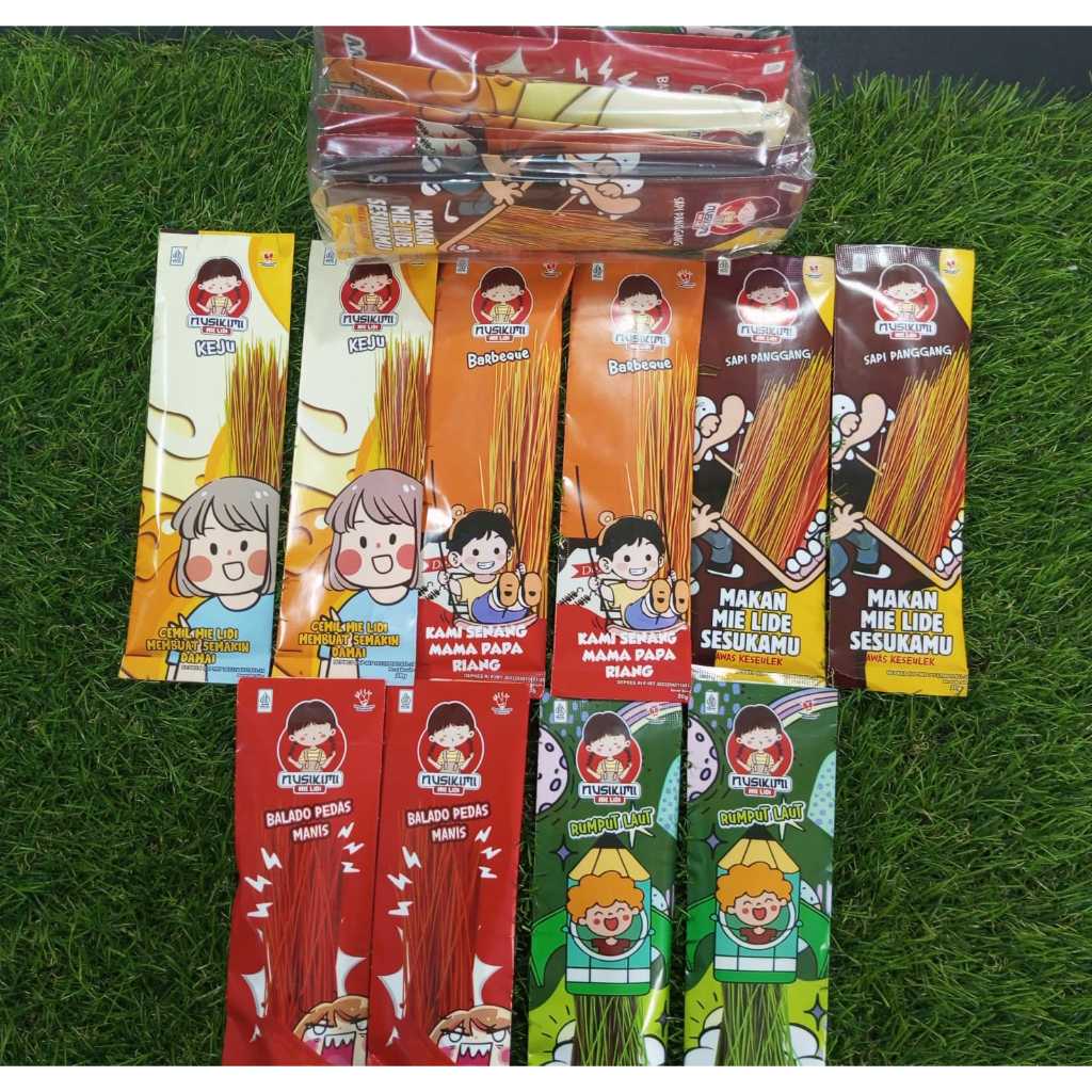 

MIE LIDI NUSI KIMI 1 pack isi 10