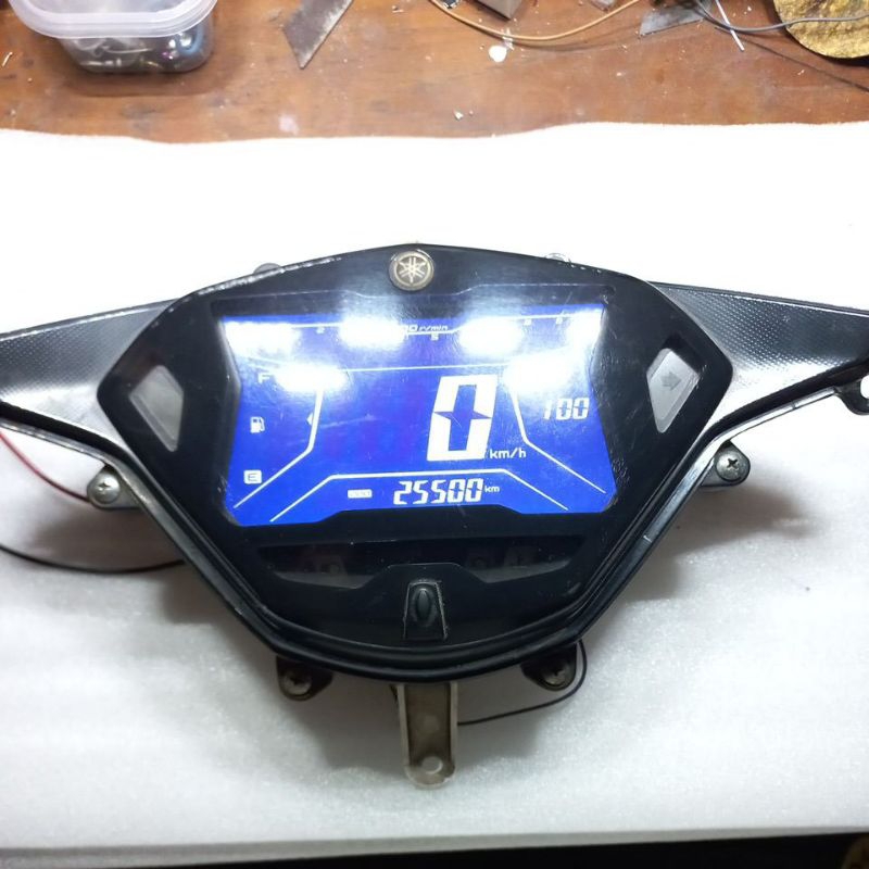 SPEEDOMETER AEROX 155 OLD TIPE STANDAR COPOTAN MOTOR BISA REQUEST ANGKA ODOMETER