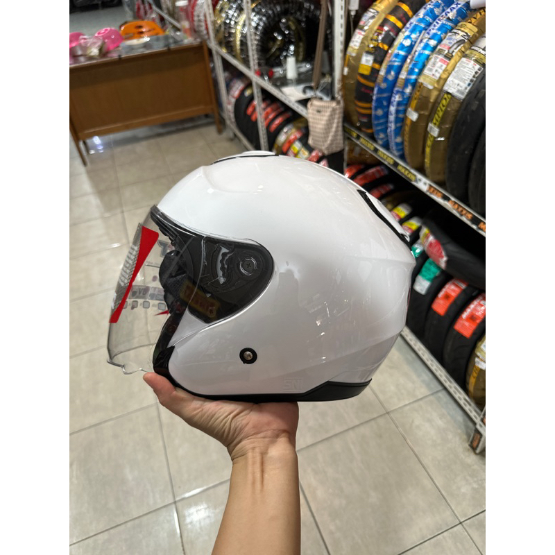 HELM KYT KYOTO PUTIH