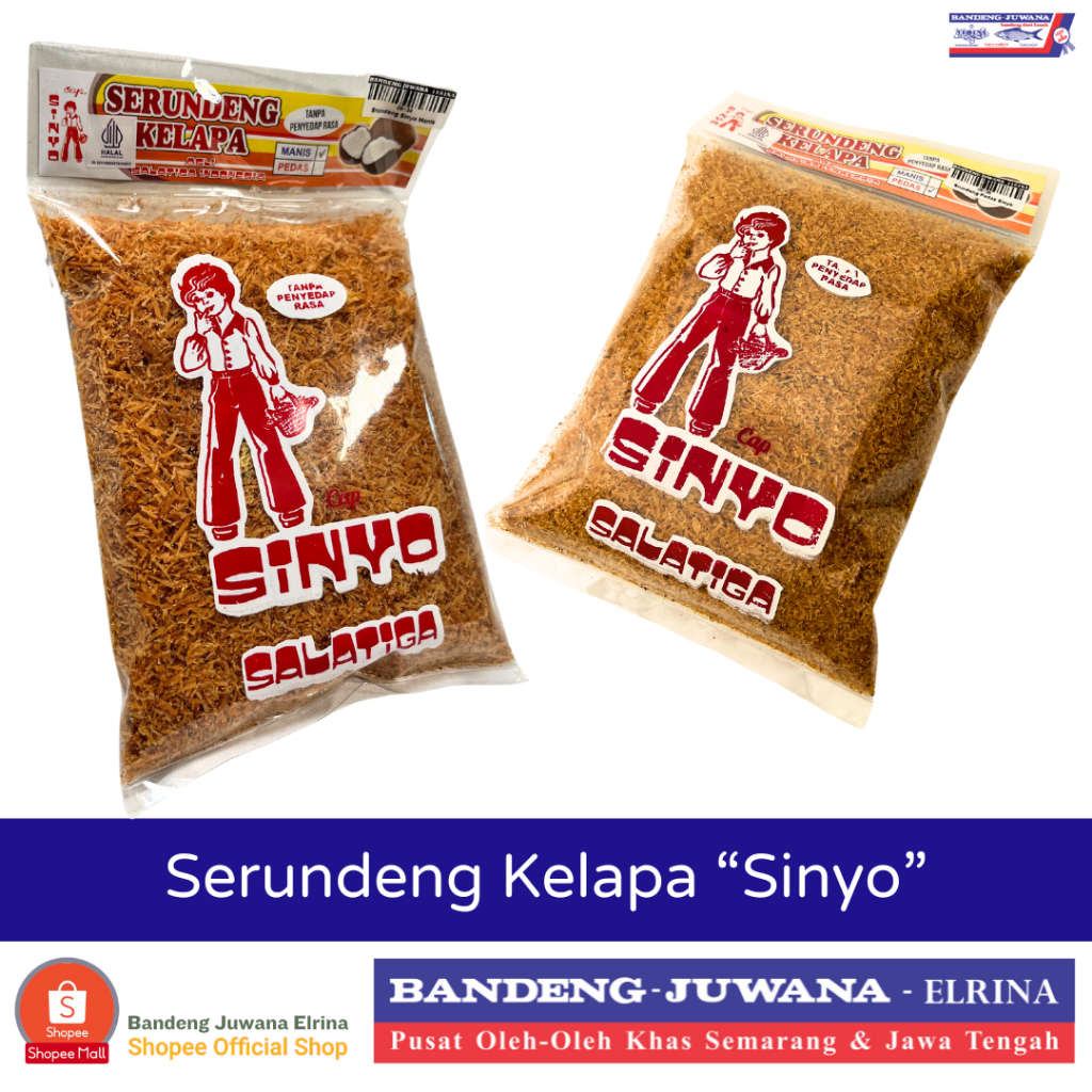 

Serundeng Kelapa merek SINYO