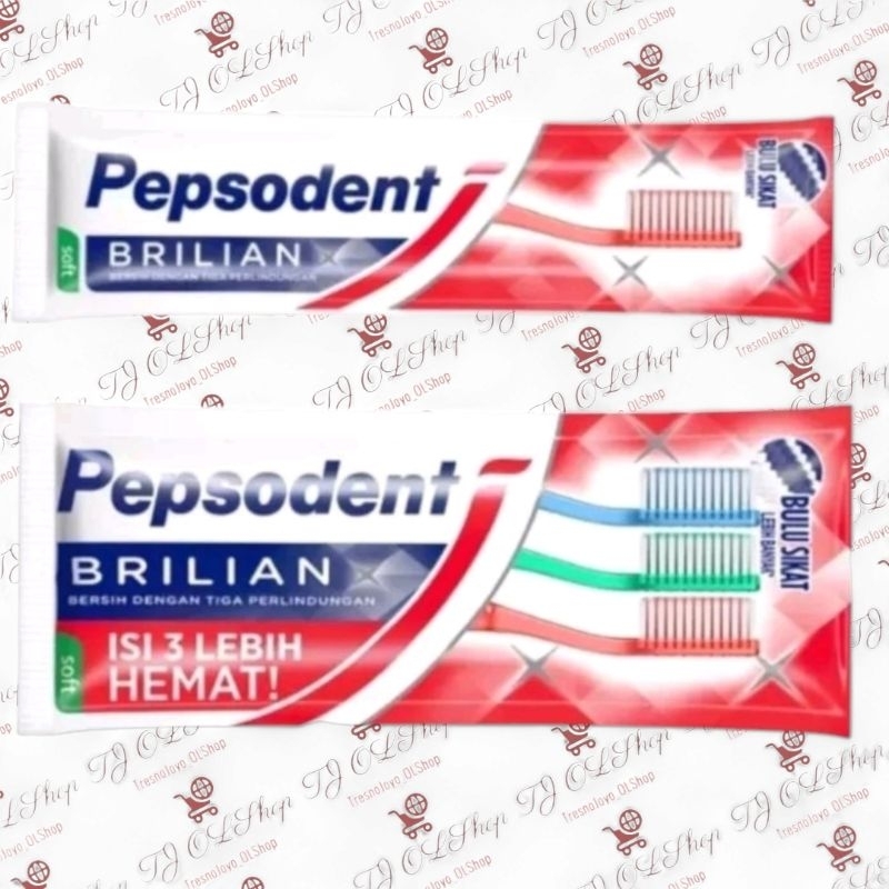 PEPSODENT sikat gigi brilian