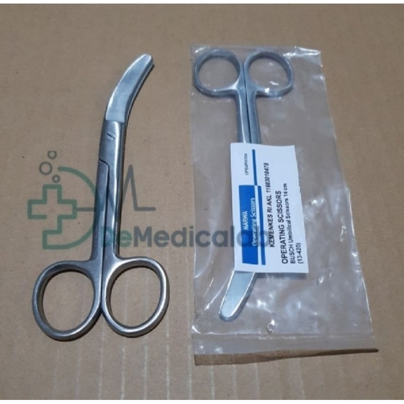 

Gunting Tali Pusar 14cm / Umbilical Scissor 14cm