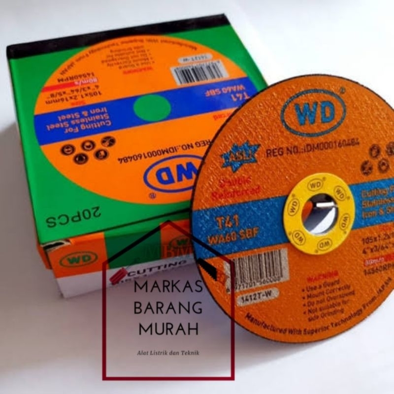 WD Potong besi 1 dus / WD potong 4 inch / potong besi