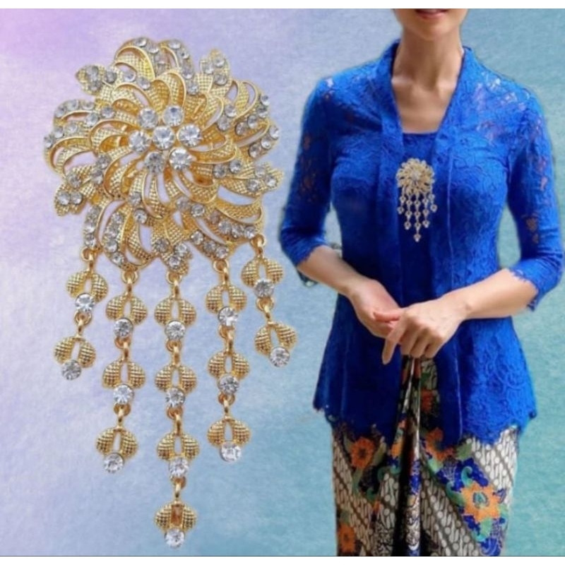 Bros Pengantin Kutu Baru Mewah/Bros pengantin Jumbo/Bros pengantin Jurai Import/Bros Etnik