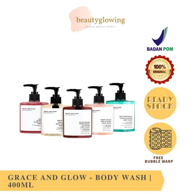 grace & glow body wash
