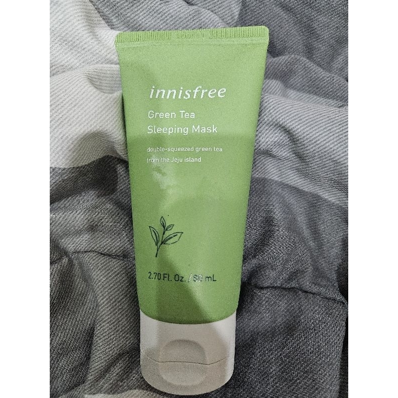 Preloved innisfree green tea sleeping mask