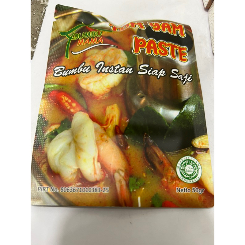 

MAMA BUMBU TOMYAM PASTE / BUMBU TOM YAM INSTAN