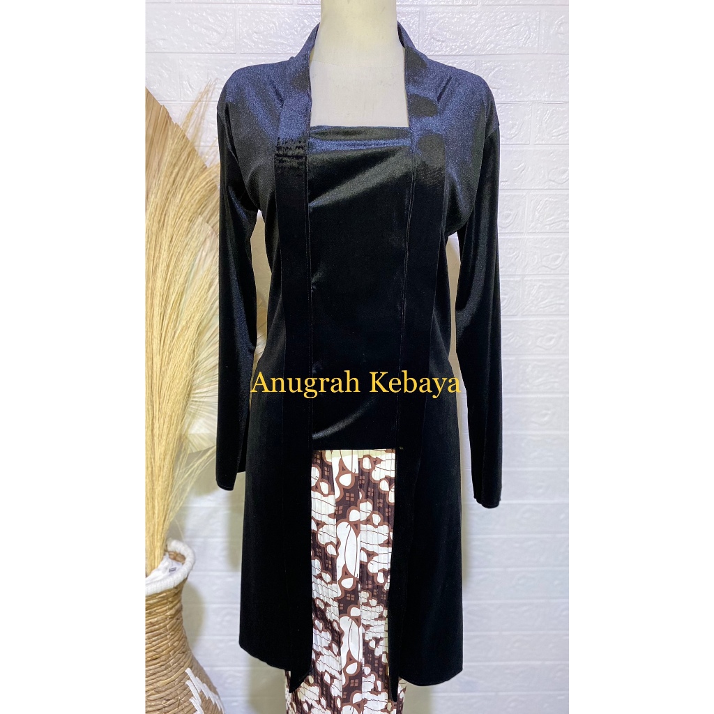 KEBAYA KUTU BARU PANJANG SELUTUT / KEBAYA TUNIK KUTUBARU BLUDRU