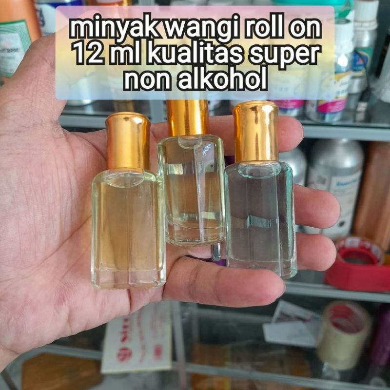Parfum Murah Tahan Lama Parfum Non Alkohol 12 Ml Roll Kualitas Super Farfum Pria Wanita Wangi Tahan 