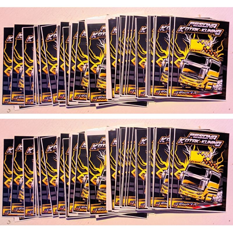 

COD Stiker Bus Terkenal Populer ( isi 50 Stiker + bonus )