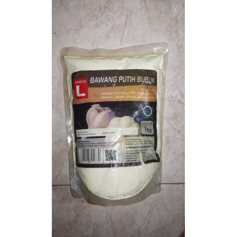 

Bawang putih bubuk 1kg L choice