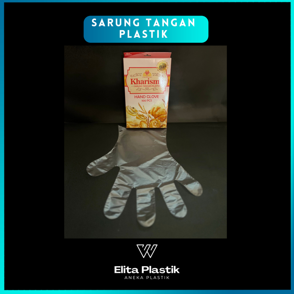 Sarung Tangan Plastik 5 Lembar (eceran) Pekanbaru