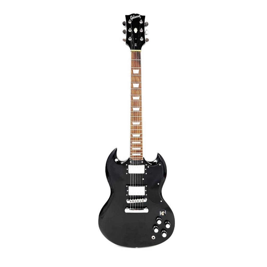 Gitar Elektrik Merk Gibson SG Series Warna Solid Black Bonus Tas dan Kabel Jack Listrik  Murah Jakar