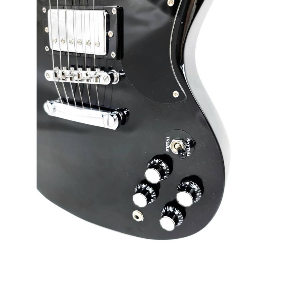 Gitar Elektrik Merk Gibson SG Series Warna Solid B Bonus Tas dan Kabel Jack Listrik