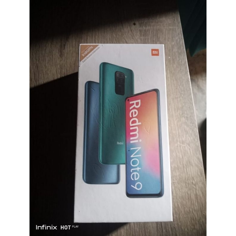 Redmi Note 9 RAM 4/64GB Hp Seken Bekas Pakai Seqond