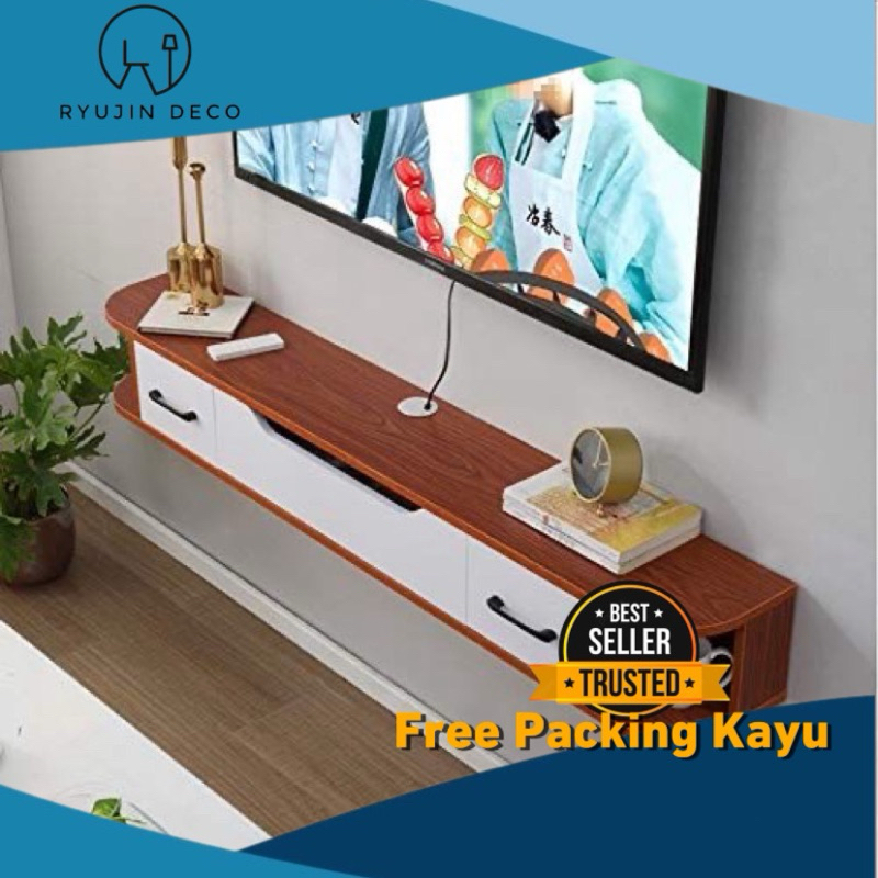 Meja tv minimalis meja tv gantung Rak Tv Gantung Minimalis Rak dinding Melayang